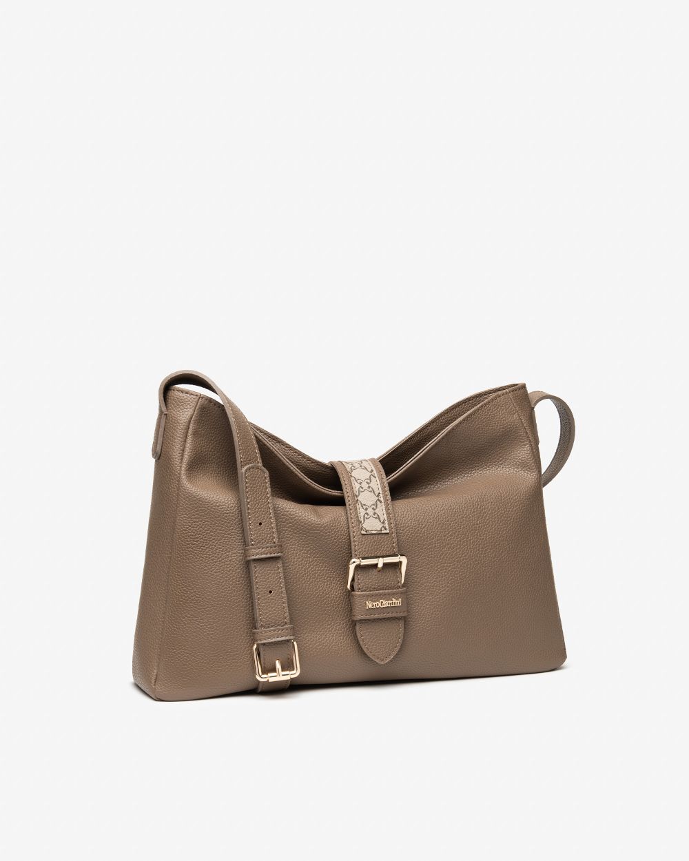 Nero Giardini I544071D Borsa a Tracolla da Donna in Materiale Tecnico