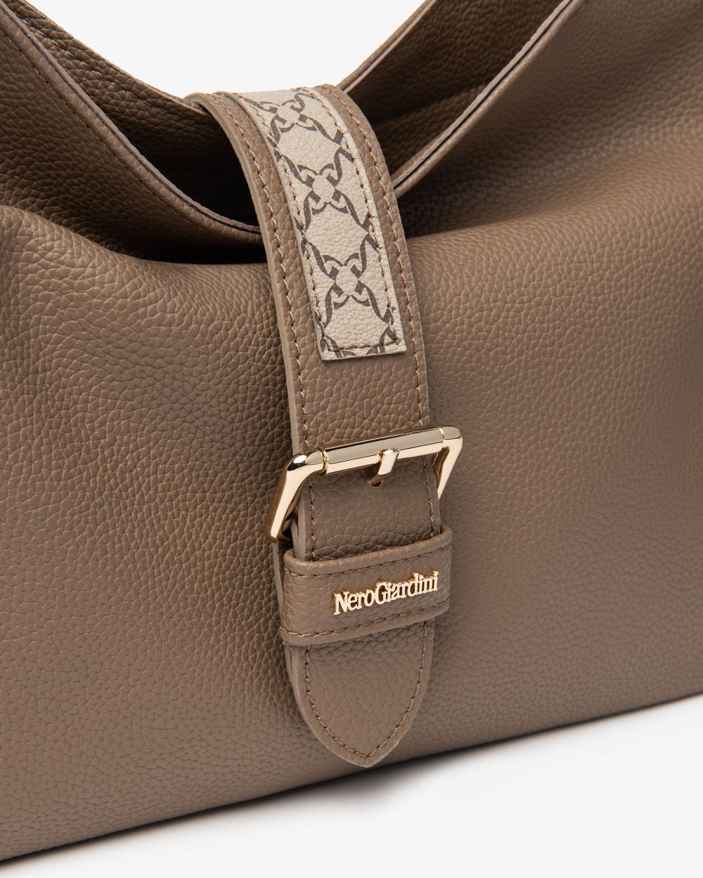 Nero Giardini I544071D Borsa a Tracolla da Donna in Materiale Tecnico
