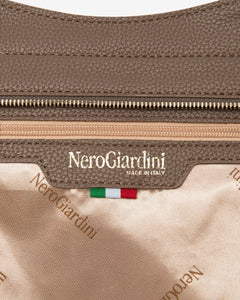 Nero Giardini I544071D Borsa a Tracolla da Donna in Materiale Tecnico