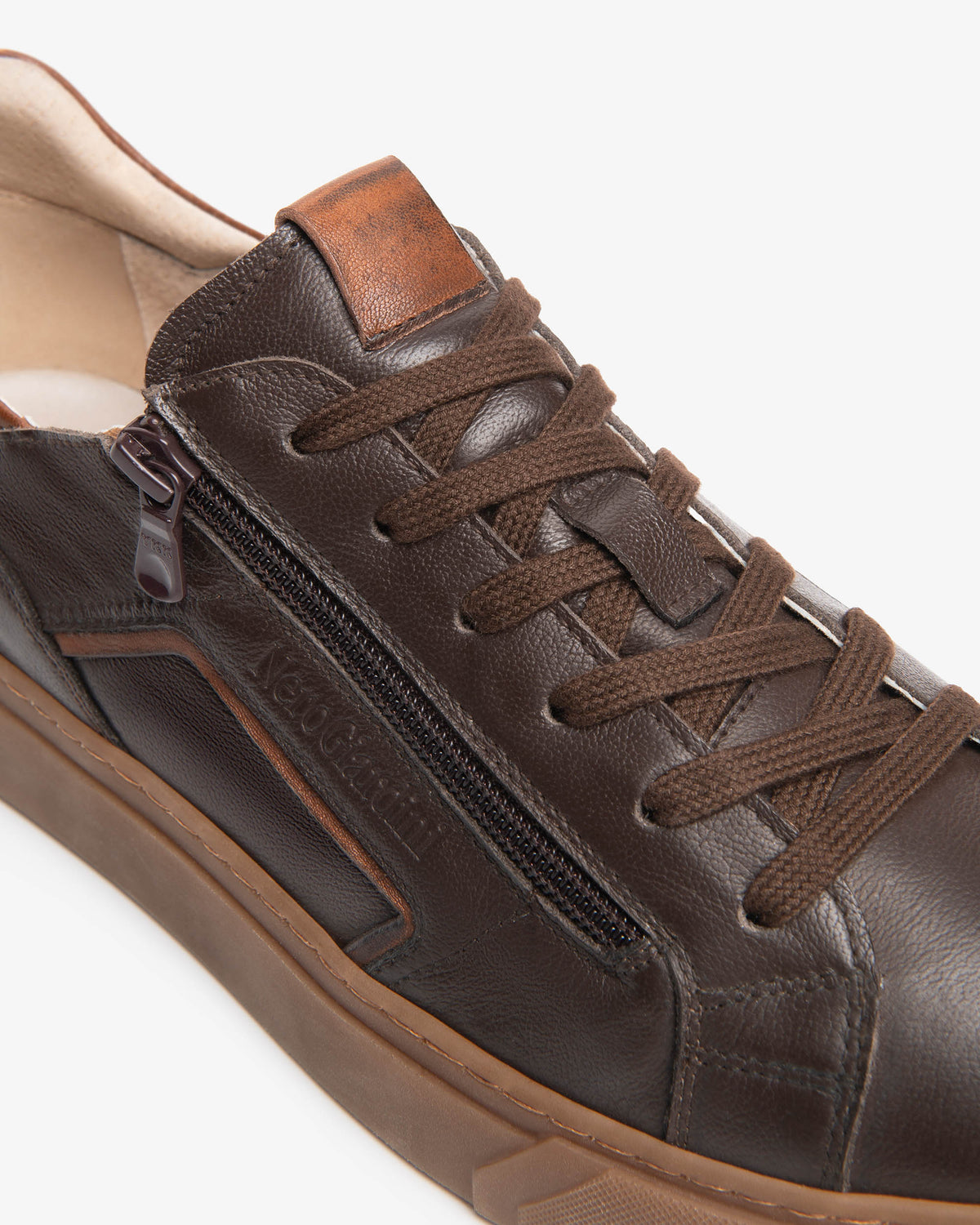 Nero Giardini I601350U Men’s Leather Sneakers