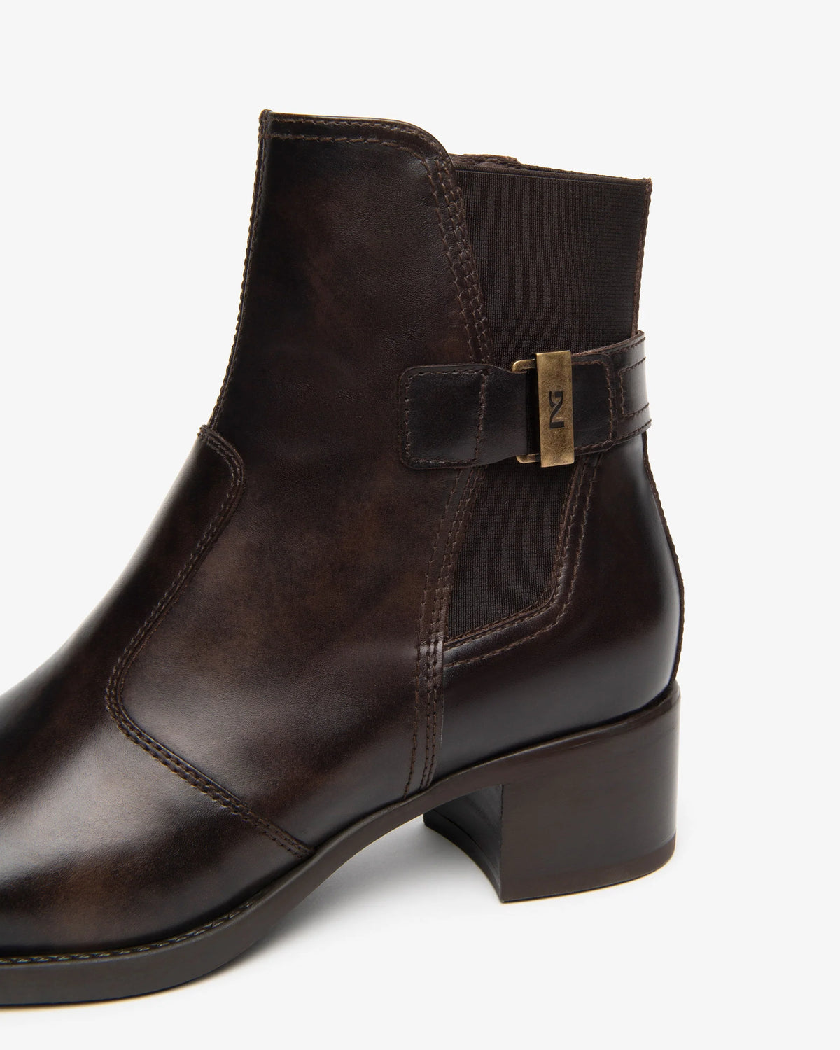 Nero Giardini I617214D Women’s Leather and Fabric Ankle Boots
