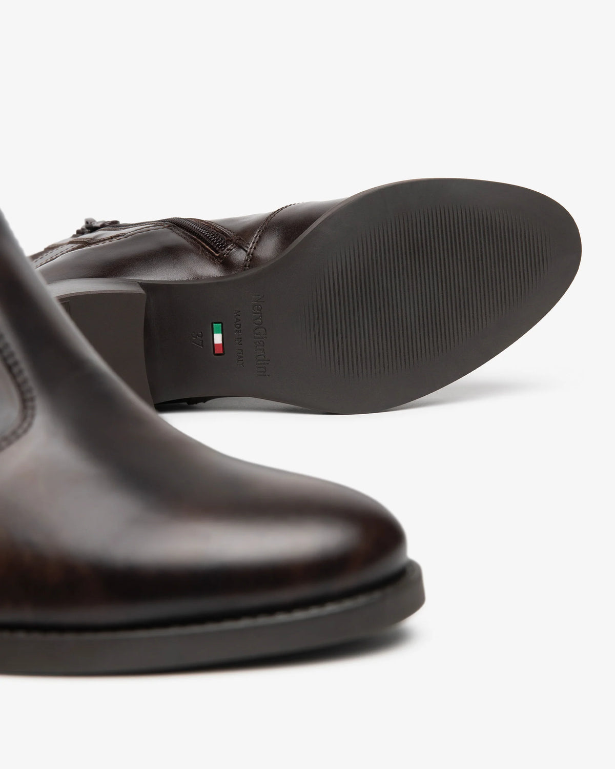 Nero Giardini I617214D Women’s Leather and Fabric Ankle Boots