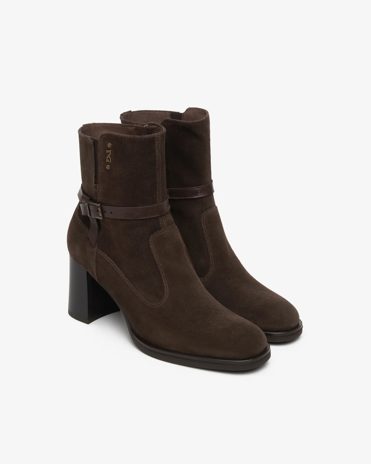 Nero Giardini I617241D Women's Suede and Leather Booties