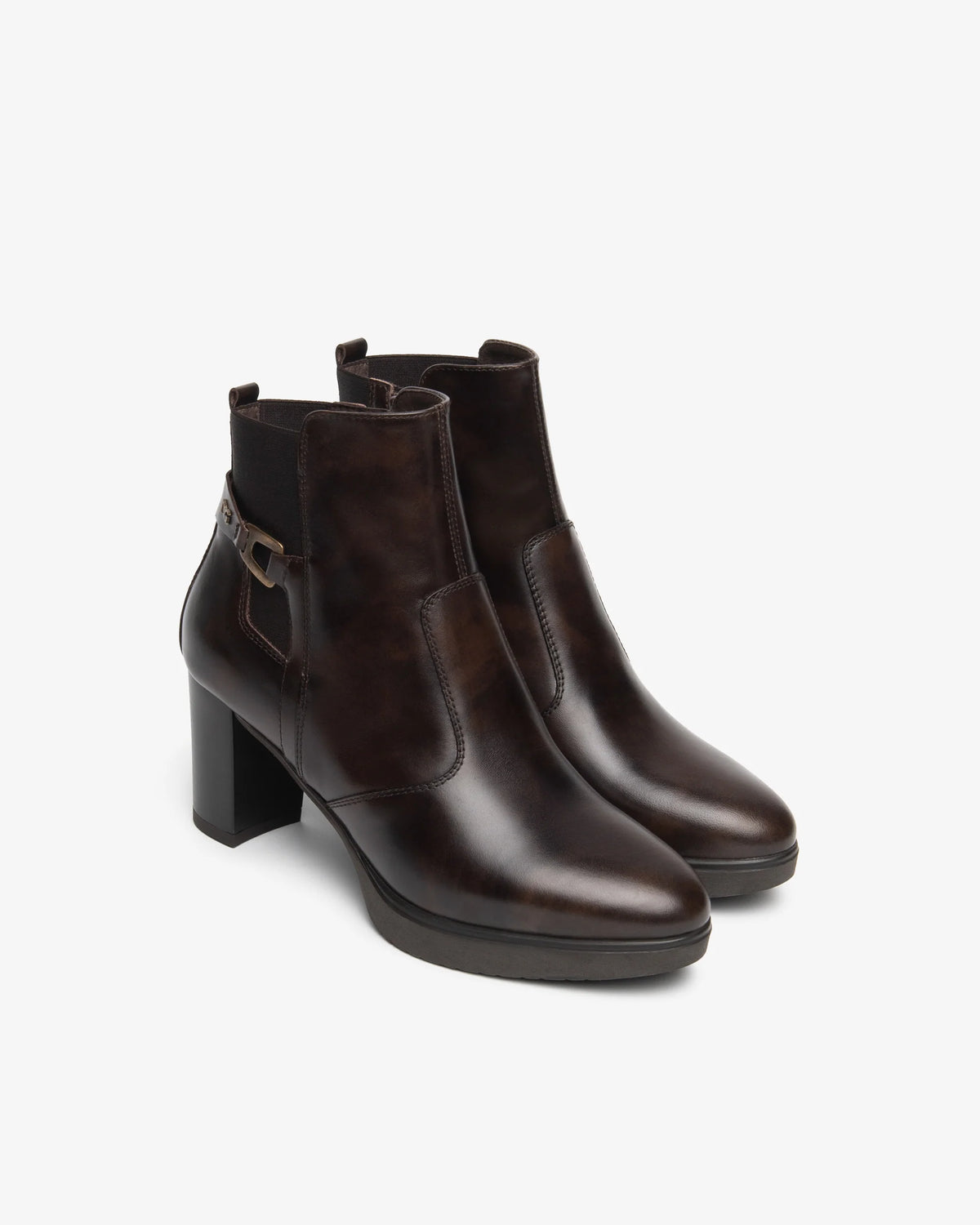 Nero Giardini I617261D Women’s Leather and Fabric Booties