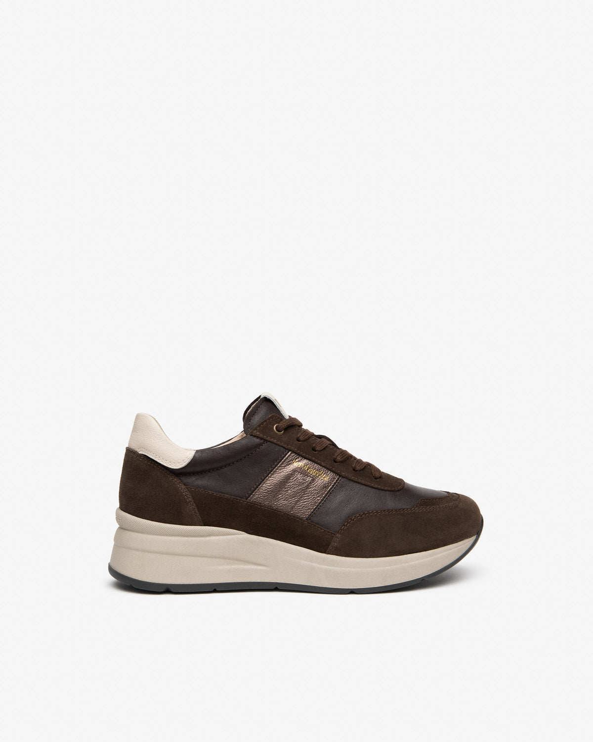 Nero Giardini I617330D Women’s Suede and Leather Sneakers