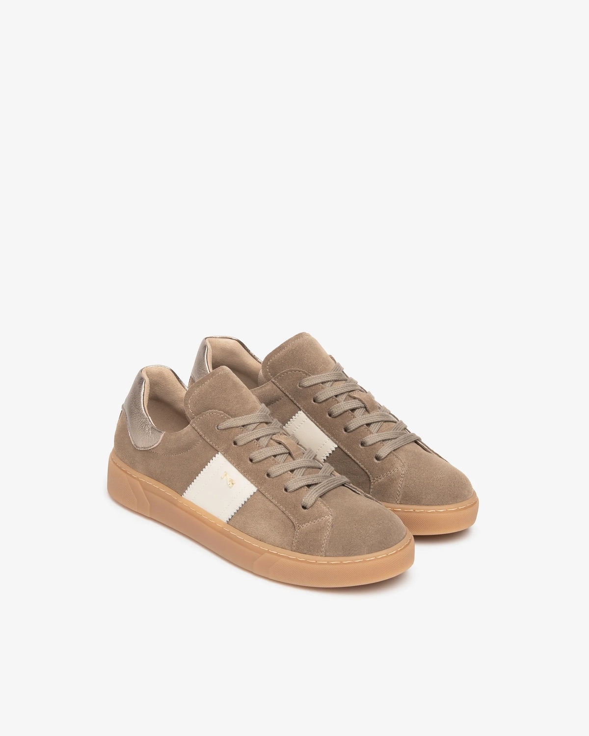 Nero Giardini I617420D Women’s Suede and Leather Sneakers