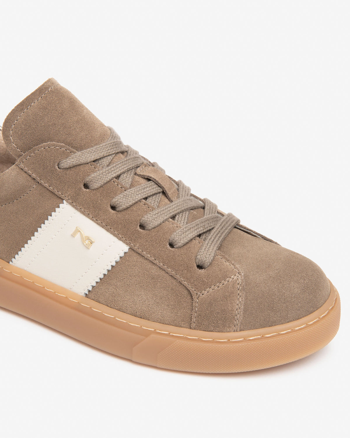 Nero Giardini I617420D Women’s Suede and Leather Sneakers
