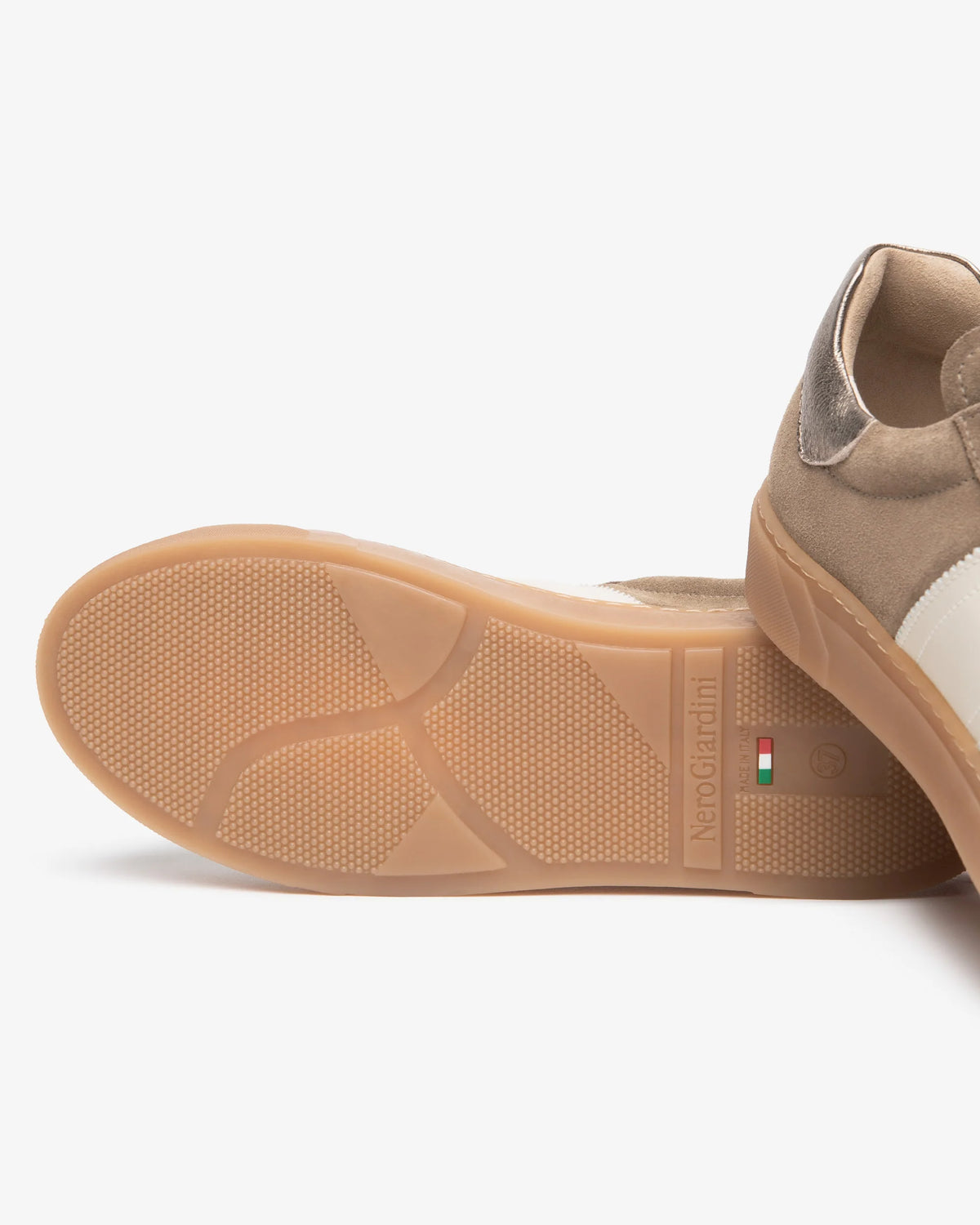 Nero Giardini I617420D Women’s Suede and Leather Sneakers