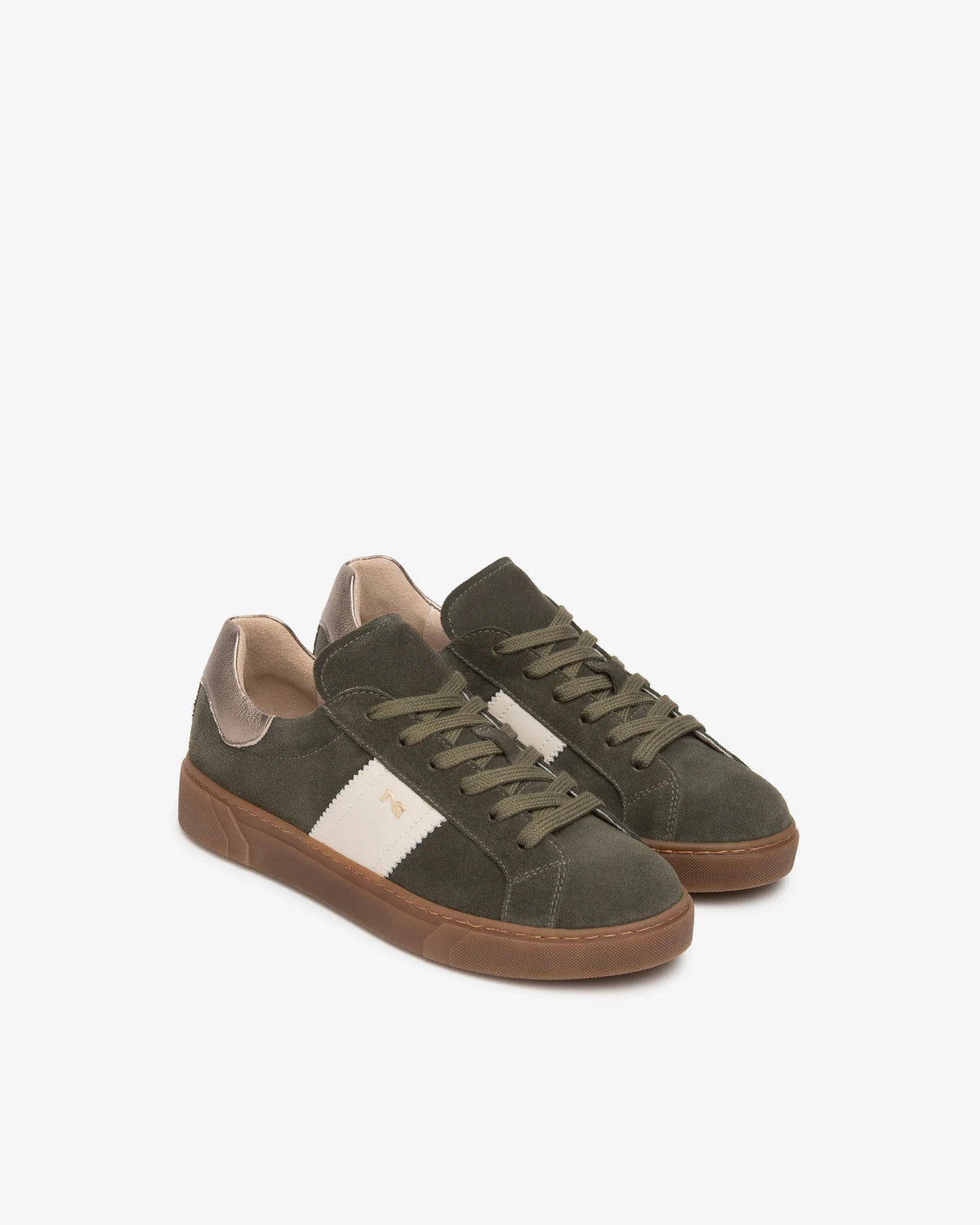 Nero Giardini I617420D Women’s Suede and Leather Sneakers