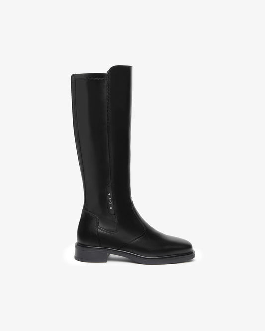 Nero Giardini I617969D Women’s Leather and Technical Fabric Boots