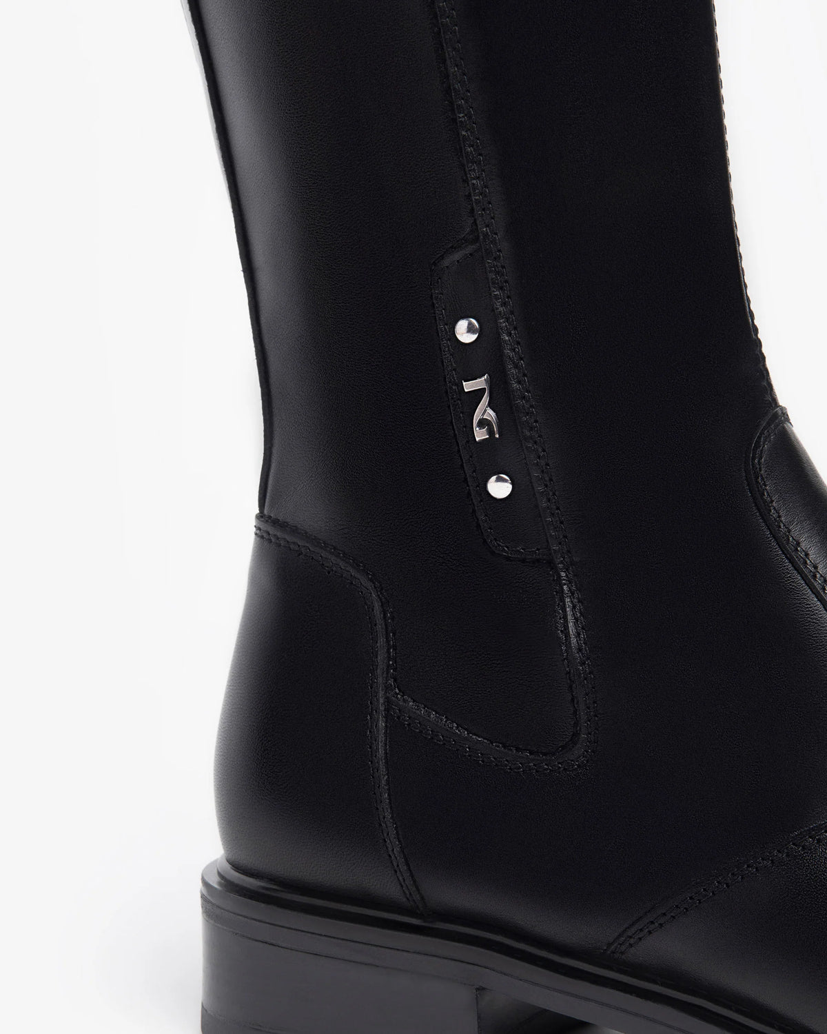 Nero Giardini I617969D Women’s Leather and Technical Fabric Boots
