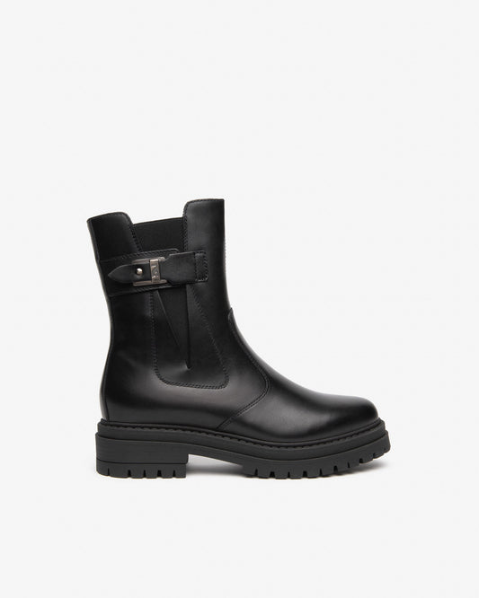 Nero Giardini I618020D Women’s Leather Chelsea Boots