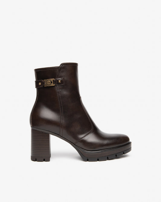 Nero Giardini I618043D Tronchetti Donna in Pelle