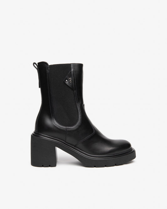 Nero Giardini I618080D Stivaletti Chelsea da donna in pelle