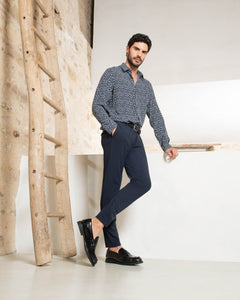 Nero Giardini E400150UE mocassini uomo in pelle nero