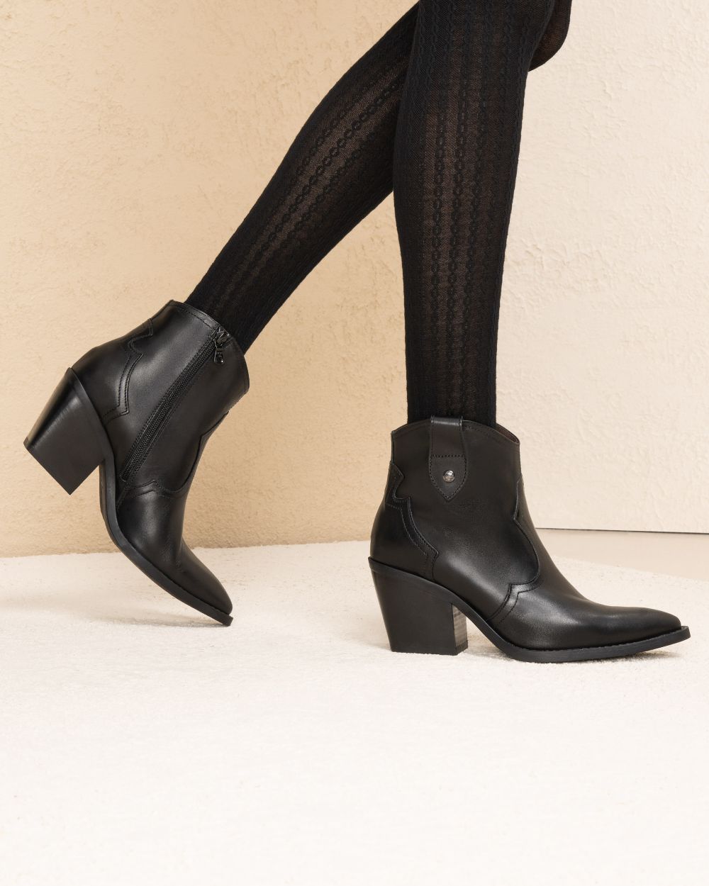 Nero Giardini I013273D Stivaletti Donna in Pelle nero