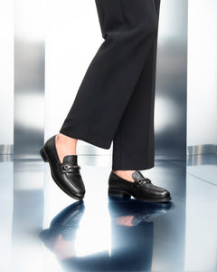 Nero Giardini I411260D Mocassini donna in pelle nero