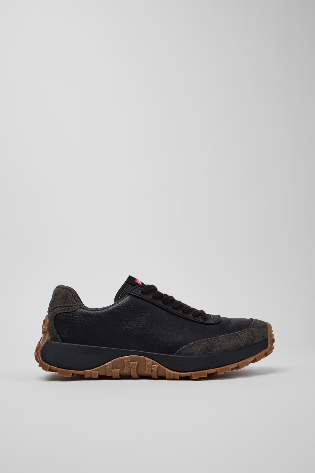 Camper K100928 Drift Trail Sneakers nere in pelle e nabuk da Uomo