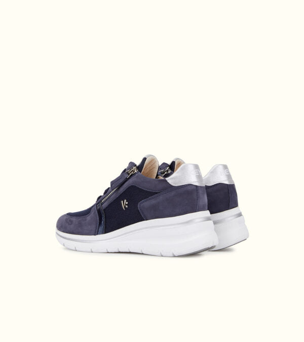 Keys K-10600 sneakers donna blù/silver