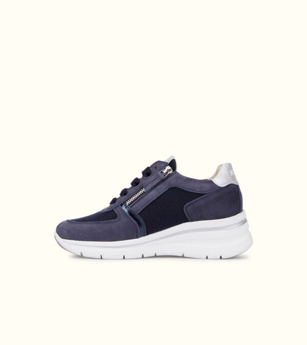 Keys K-10600 sneakers donna blù/silver
