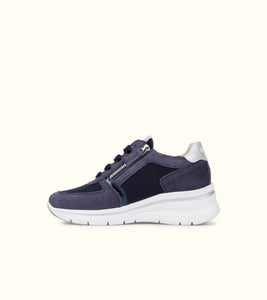 Keys K-10600 sneakers donna blù/silver