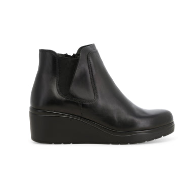 Melluso K53006Z Stivaletto donna in pelle nero