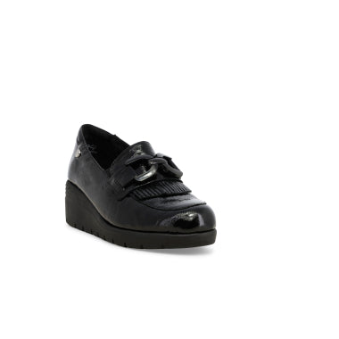 Melluso K55280 Mocassino donna in pelle nero