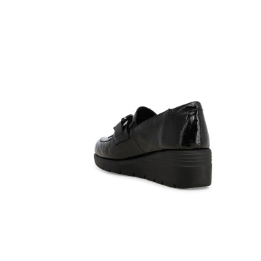 Melluso K55280 Mocassino donna in pelle nero