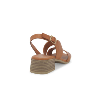 Melluso K56062W sandalo donna in pelle cuoio