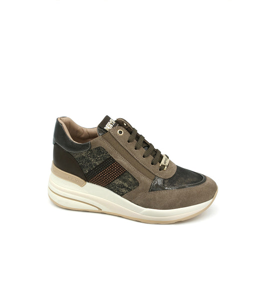 Keys 9952 sneakers donna bicolore bronzo