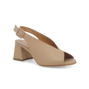 Melluso N622W sandalo donna comodo in pelle avana