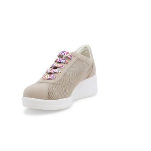 Melluso R20245W sneakers donna in camoscio corda
