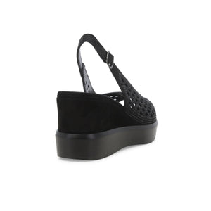 Melluso R80555 Sandalo donna in camoscio nero