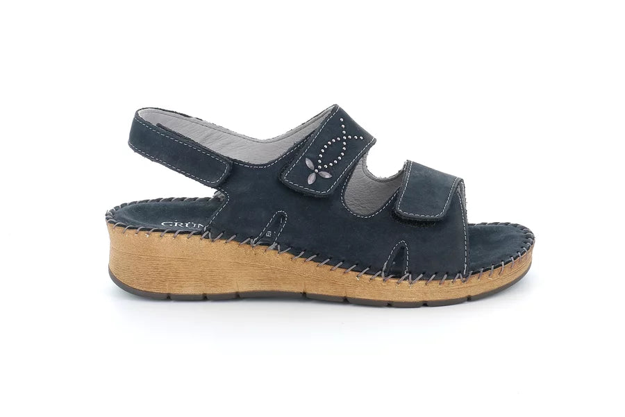 Grunland SA2170 PALO sandalo comfort blù