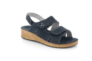 Grunland SA2170 PALO sandalo comfort blù