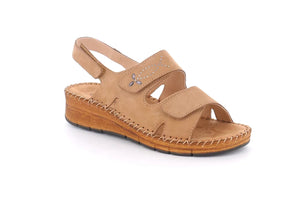 Grunland SA2170 PALO sandalo comfort taupe