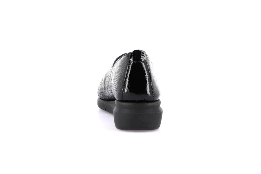 Grunland SC2541 Mocassino Donna Vernice Pelle | RYSA