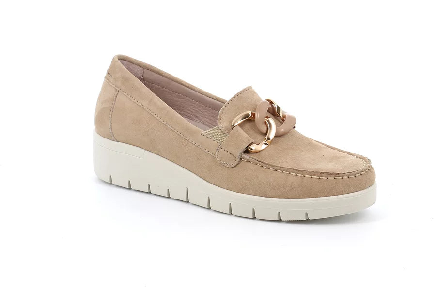 Grunland SC5221 TAFA mocassino comfort donna corda