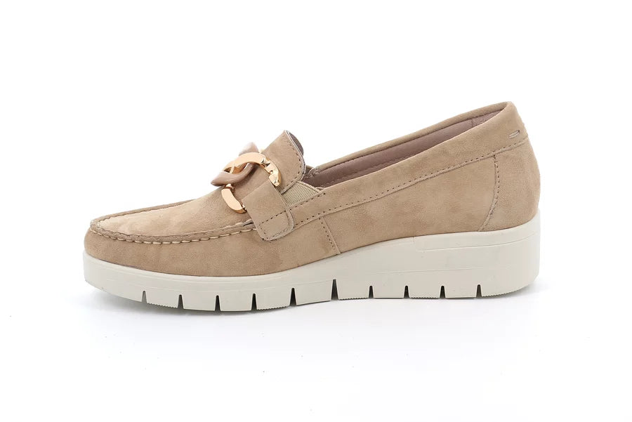 Grunland SC5221 TAFA mocassino comfort donna corda