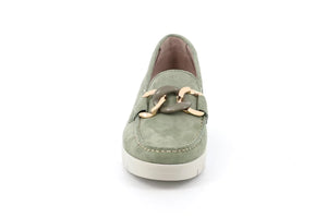 Grunland SC5221 TAFA mocassino comfort donna salvia