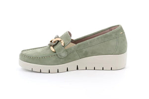 Grunland SC5221 TAFA mocassino comfort donna salvia