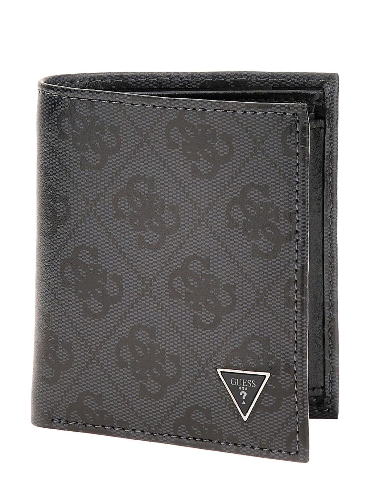 Guess SMVELE LEA22 portafogli uomo in tessuto black
