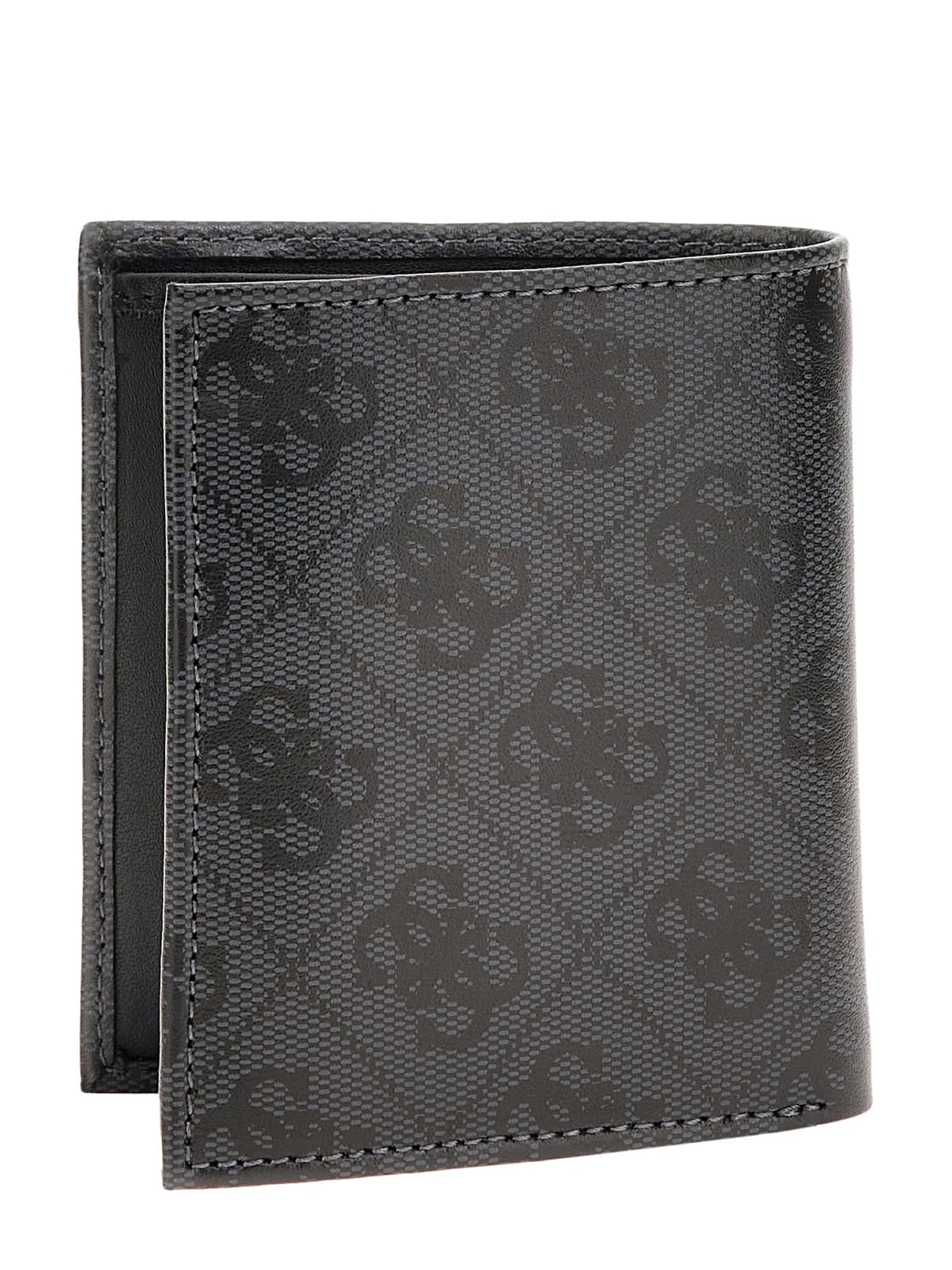 Guess SMVELE LEA22 portafogli uomo in tessuto black