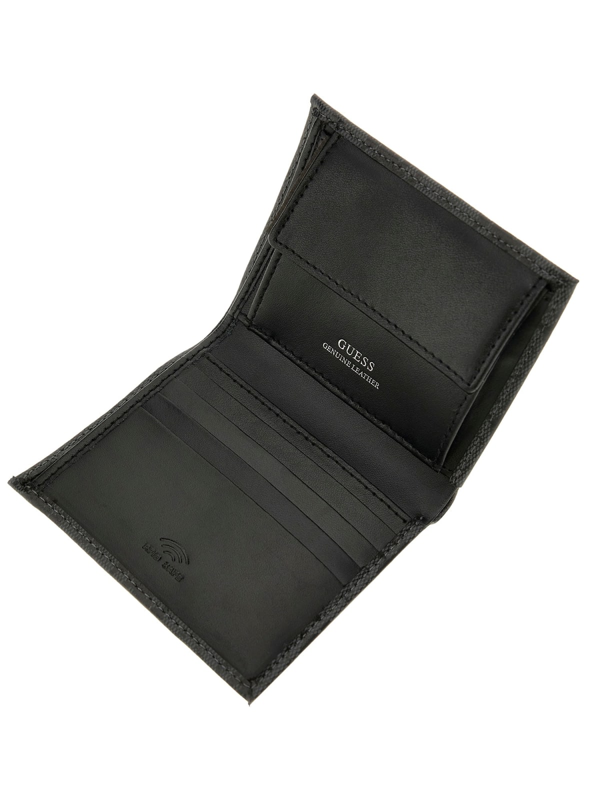 Guess SMVELE LEA22 portafogli uomo in tessuto black