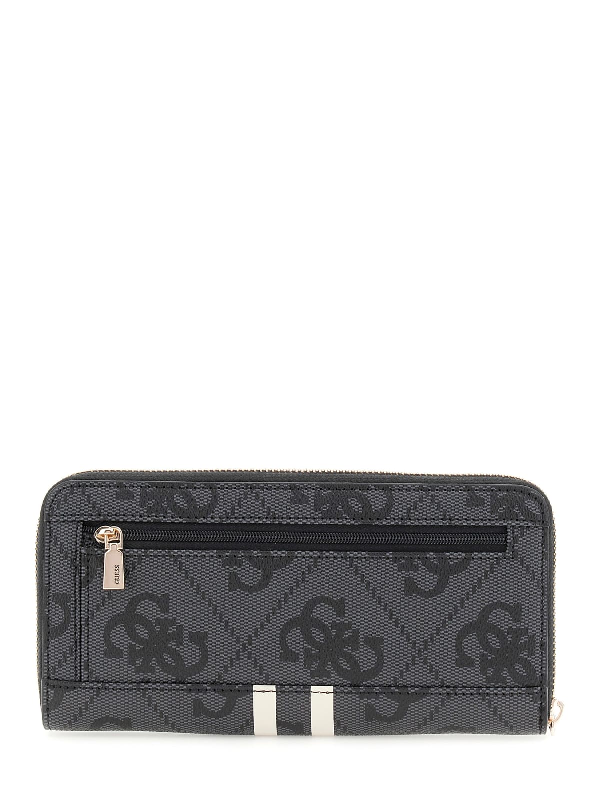 Guess SWOS74 59146 portafogli donna in tessuto nero o beige
