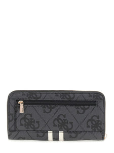Guess SWOS74 59146 portafogli donna in tessuto nero o beige