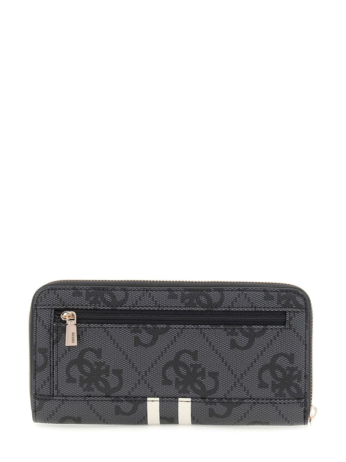 Guess SWOS74 59146 portafogli donna in tessuto nero o beige