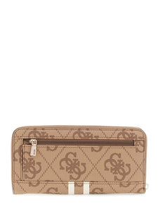 Guess SWOS74 59146 portafogli donna in tessuto nero o beige
