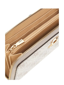 Guess SWSG96 29146 portafogli donna taupe logo