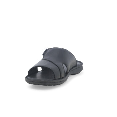 Melluso U75130W ciabatta uomo in pelle nero